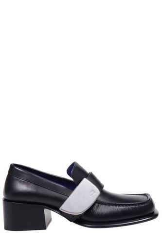 London Shield Square-toe Loafers - Burberry - Modalova