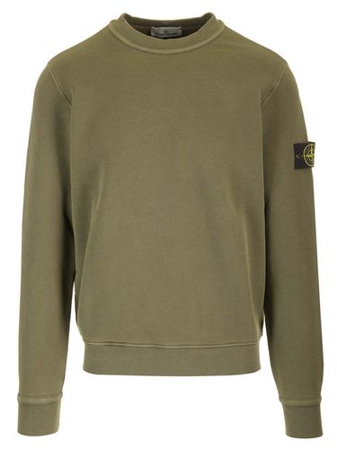 Sweatshirt Made Of Organic Cotton Fleece - Stone Island - Modalova