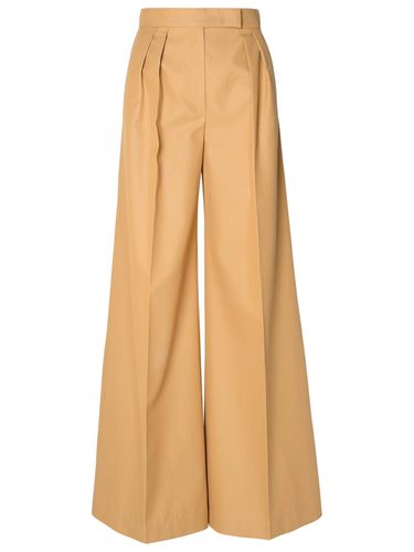 Max Mara Brown Cotton Trousers - Max Mara - Modalova