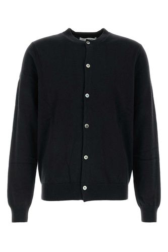 Black Wool Cardigan - Comme des Garçons Shirt - Modalova