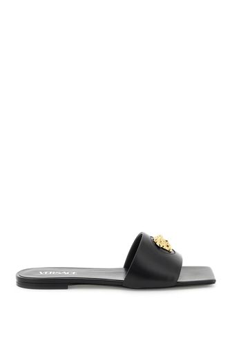 Versace Leather Sandals - Versace - Modalova