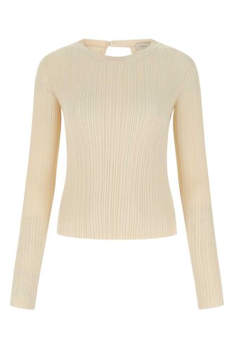 Agnona Sand Cotton And Silk Sweater - Agnona - Modalova
