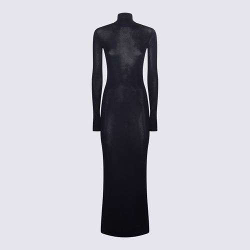 Viscose Knit Long Dress - Saint Laurent - Modalova