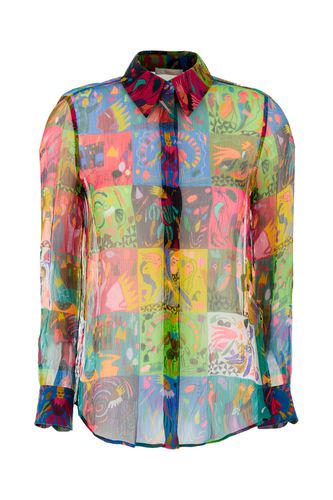 Chloé Printed Silk Blouse - Chloé - Modalova