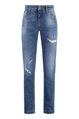 Stretch Cotton Jeans - Dolce & Gabbana - Modalova