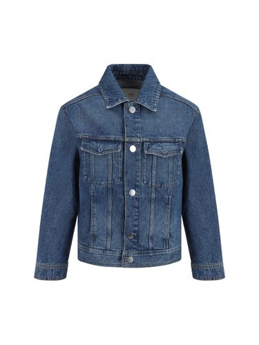 Denim Jacket - Ami Alexandre Mattiussi - Modalova