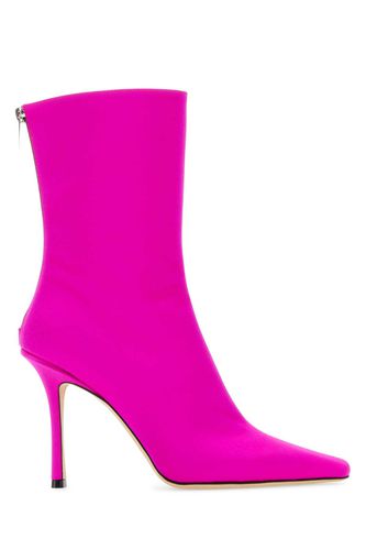 Satin Ankle Boots - Jimmy Choo - Modalova