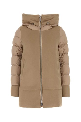 Beige Wool Blend Fresia-le Down Jacket - Moorer - Modalova