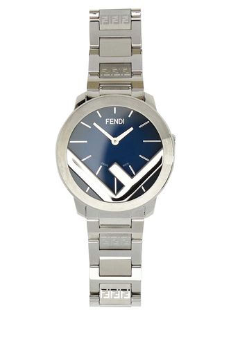 Silver Stainless Steel Is F Watch - Fendi - Modalova