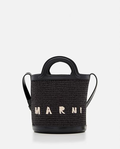 Mini Tropicalia Raffia Bucket Bag - Marni - Modalova