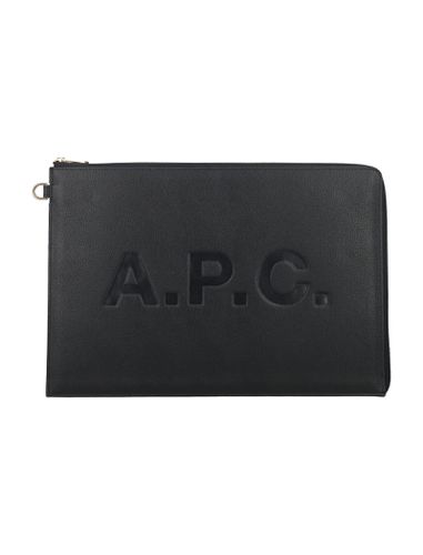 A. P.C. Briefcase With Logo - A.P.C. - Modalova