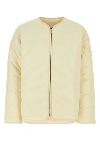 Cream Polyester Down Jacket - Jil Sander - Modalova