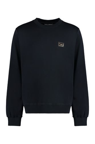 Cotton Crew-neck Sweatshirt - Dolce & Gabbana - Modalova