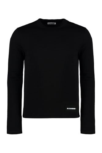 Jil Sander Logo Long Sleeve T-shirt - Jil Sander - Modalova