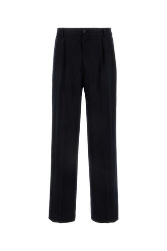 Midnight Blue Wool Penrud Pant - Dries Van Noten - Modalova