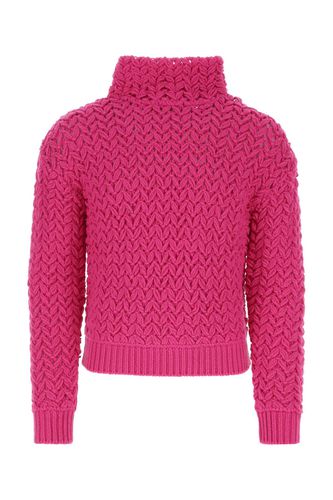 Pink Pp Wool Sweater - Valentino Garavani - Modalova