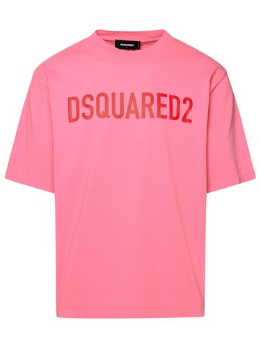 Dsquared2 Pink Cotton T-shirt - Dsquared2 - Modalova