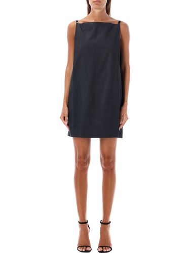 Wide-neck Shift Mini Dress - Philosophy di Lorenzo Serafini - Modalova