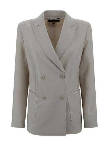 Double-breasted Stretch Wool Blazer - Weekend Max Mara - Modalova