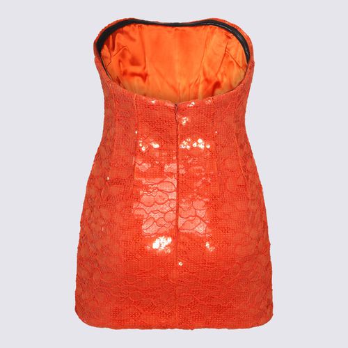 Orange Viscose Blend Dress - Laquan Smith - Modalova