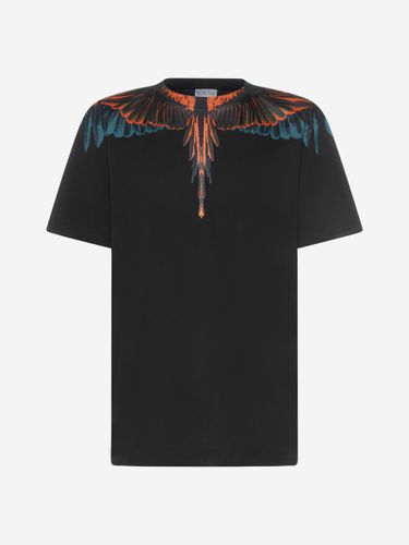 Icon Wings Cotton T-shirt - Marcelo Burlon - Modalova