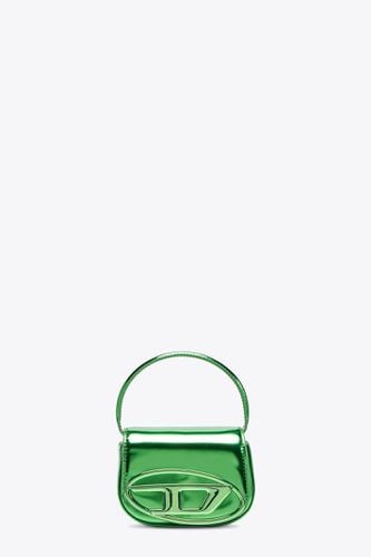 Dr-xs-s Cross Bodybag Mirrored green leather mini bag with Oval D logo - 1 DR XS Crossbody Bag - Diesel - Modalova