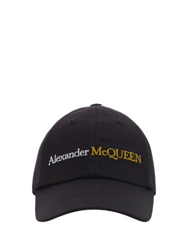 Logo Embroidered Baseball Cap - Alexander McQueen - Modalova