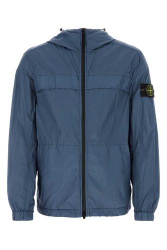 Air Force Blue Nylon Jacket - Stone Island - Modalova