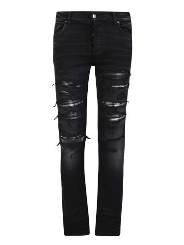 AMIRI Plaid Thrasher Skinny Jeans - AMIRI - Modalova