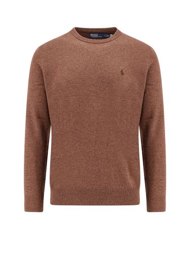 Regular Fit Responsible Wool Sweater With Embroidered Logo - Polo Ralph Lauren - Modalova