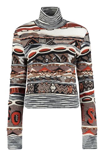 Wool Turtleneck Sweater Missoni - Missoni - Modalova