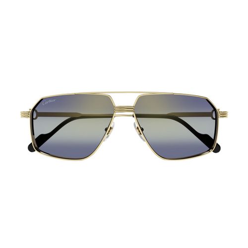 Ct0270s Première De Cartier 012 Gol Sunglasses - Cartier Eyewear - Modalova