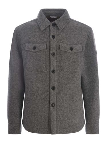 Shirt Jacket In Wool Blend - Manuel Ritz - Modalova