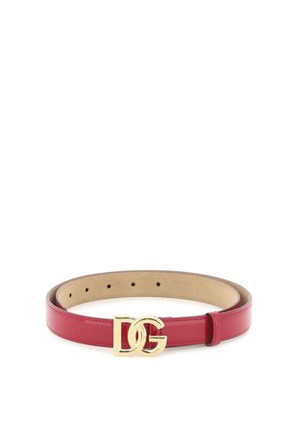 Belt With Logo Buckle - Dolce & Gabbana - Modalova