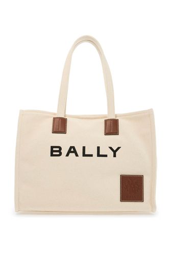 Bally East/west Akelei Canvas Tote - Bally - Modalova