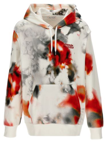 Obscured Flower Hoodie - Alexander McQueen - Modalova