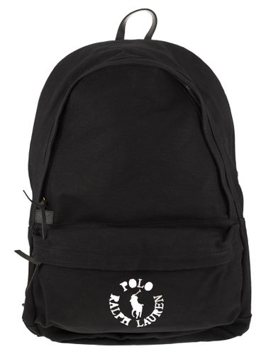 Canvas Backpack With Embroidered Logo - Polo Ralph Lauren - Modalova