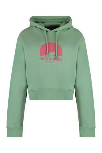 Dsquared2 Cotton Hoodie - Dsquared2 - Modalova