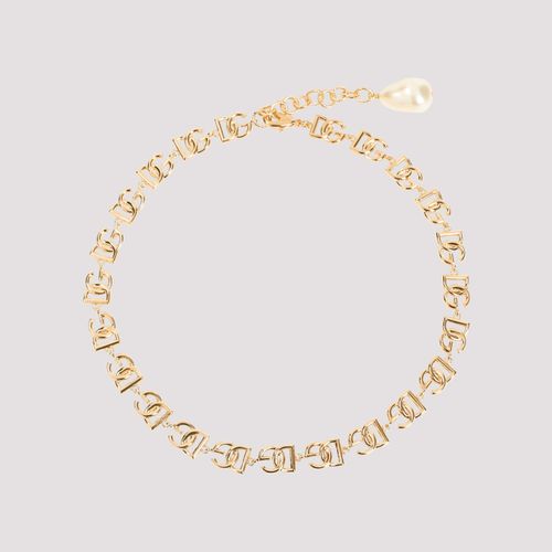 Dolce & Gabbana Multilogo Necklace - Dolce & Gabbana - Modalova