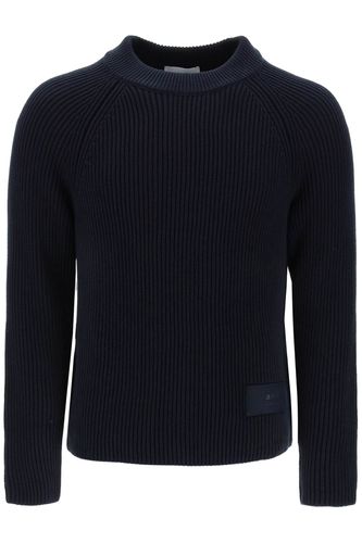 Cotton-wool Crewneck Sweater - Ami Alexandre Mattiussi - Modalova