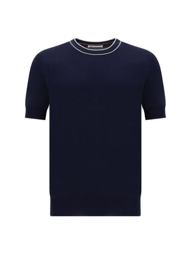 Short Sleeve Sweater - Brunello Cucinelli - Modalova