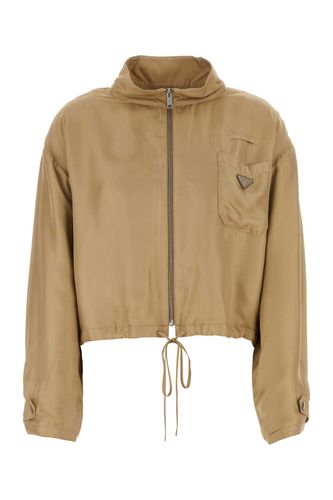 Prada Beige Twill Jacket - Prada - Modalova