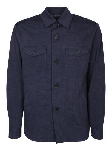 Seersucker Overshirt - Harris Wharf London - Modalova