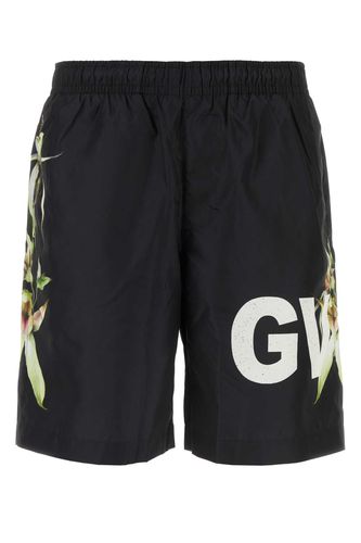 Black Polyester Swimming Shorts - Givenchy - Modalova