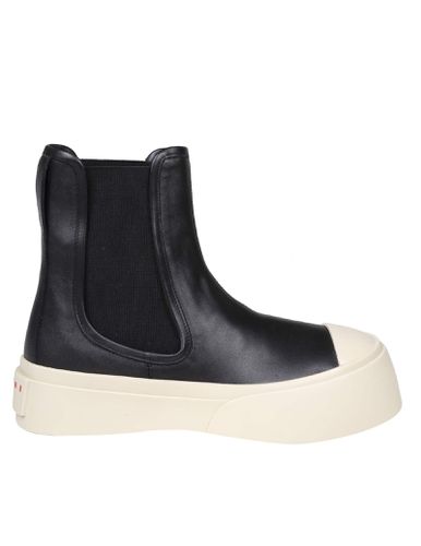 Chelsea Ankle Boots In Black Nappa - Marni - Modalova