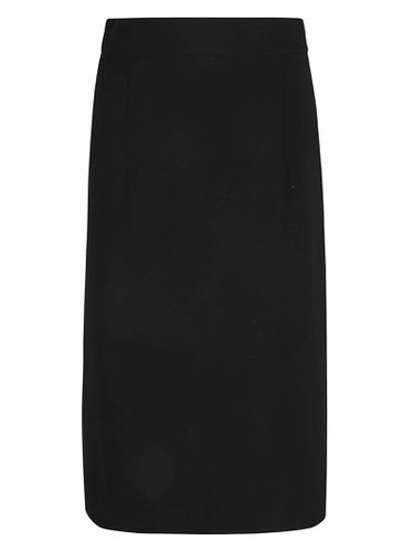 Moschino Asymmetric Plain Skirt - Moschino - Modalova