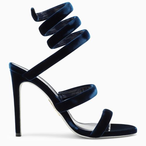 Cleo Velvet High Sandal - René Caovilla - Modalova