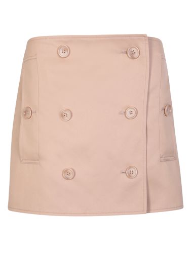 Burberry Beige Trench Miniskirt - Burberry - Modalova