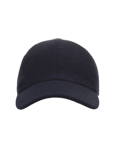 Dark Cashmere Felt Baseball Hat - Fedeli - Modalova