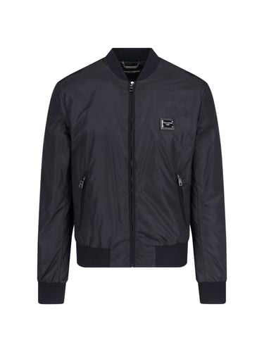 Dolce & Gabbana Logo Zip Jacket - Dolce & Gabbana - Modalova